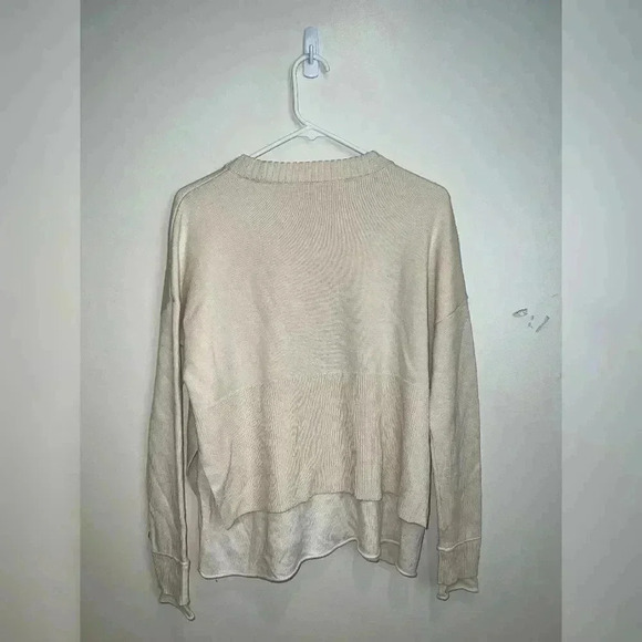 Derek Lam Crosby 10 Wool Cream Sweater - Picture 2 of 4